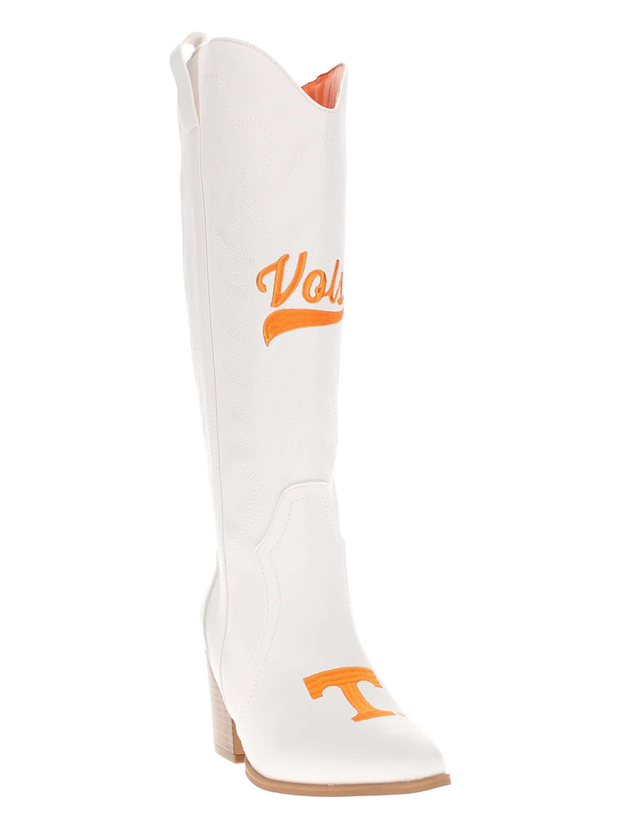 Vols white cowgirl boots