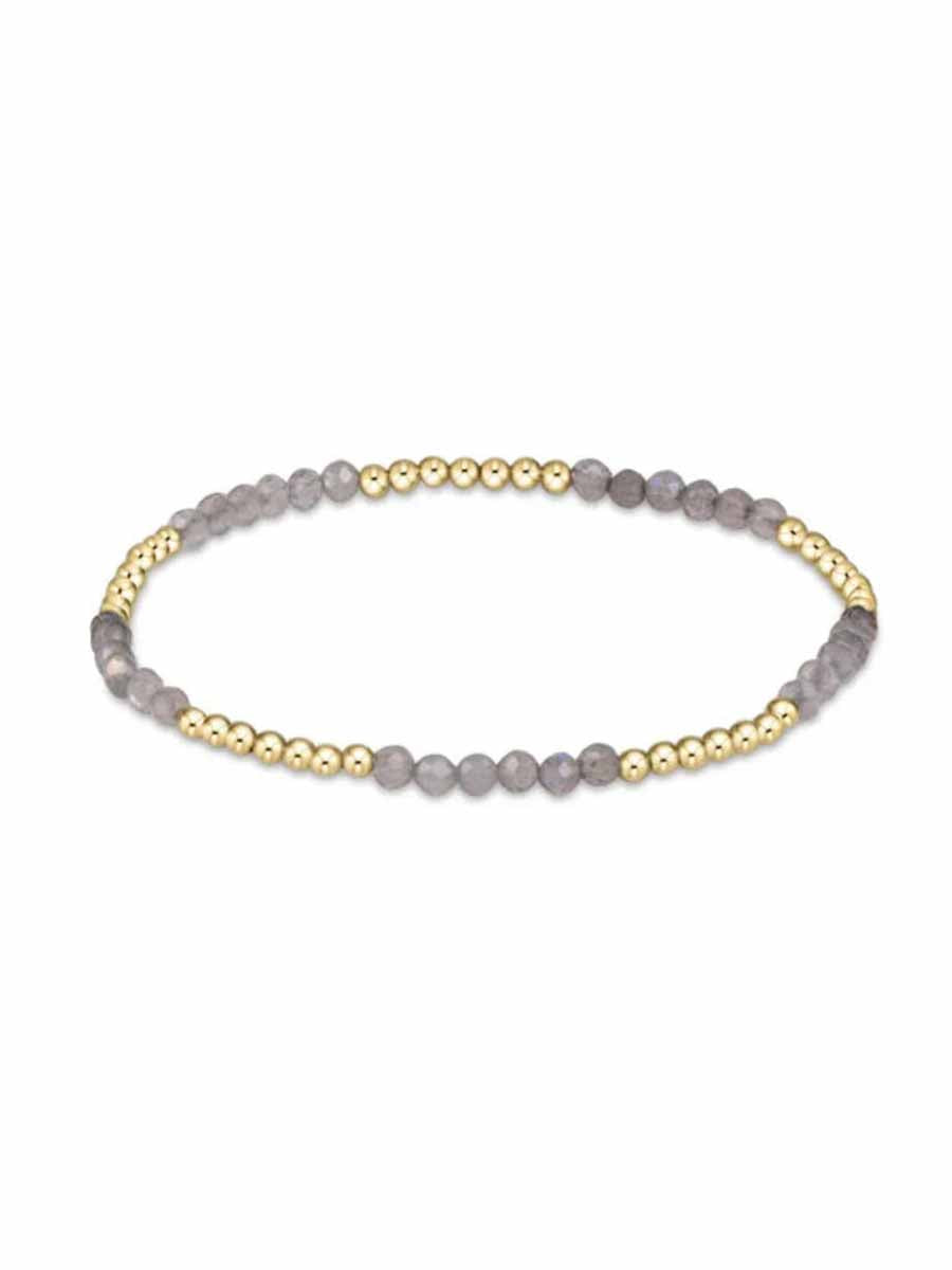 Blissful Pattern 2.5mm Gemstone Bracelet (12 Styles)