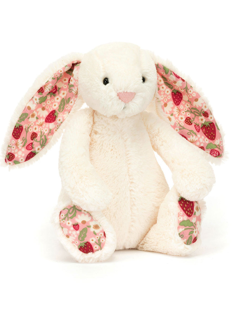 Jellycat Blossom Cream Berry Bunny, Little