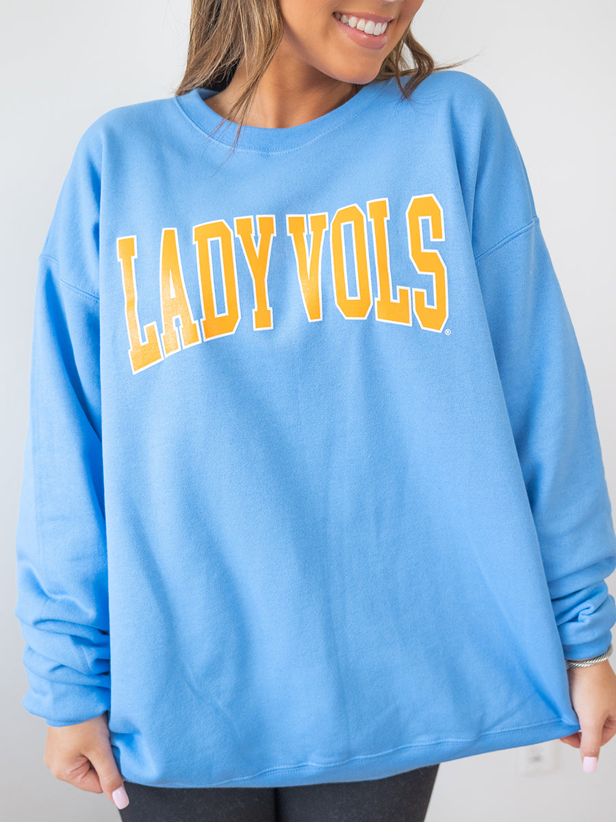 LADY VOLS blue crewneck pullover