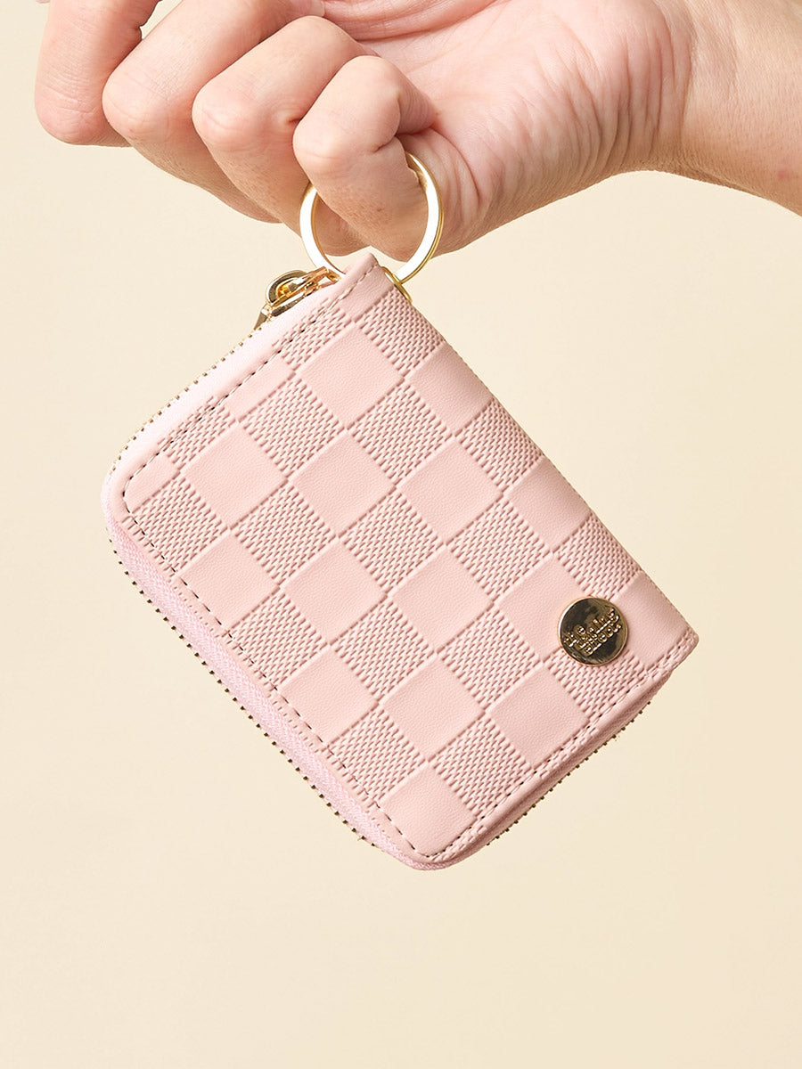 Check Zip-Around Wallet **DOORBUSTER** /(9 Colors)