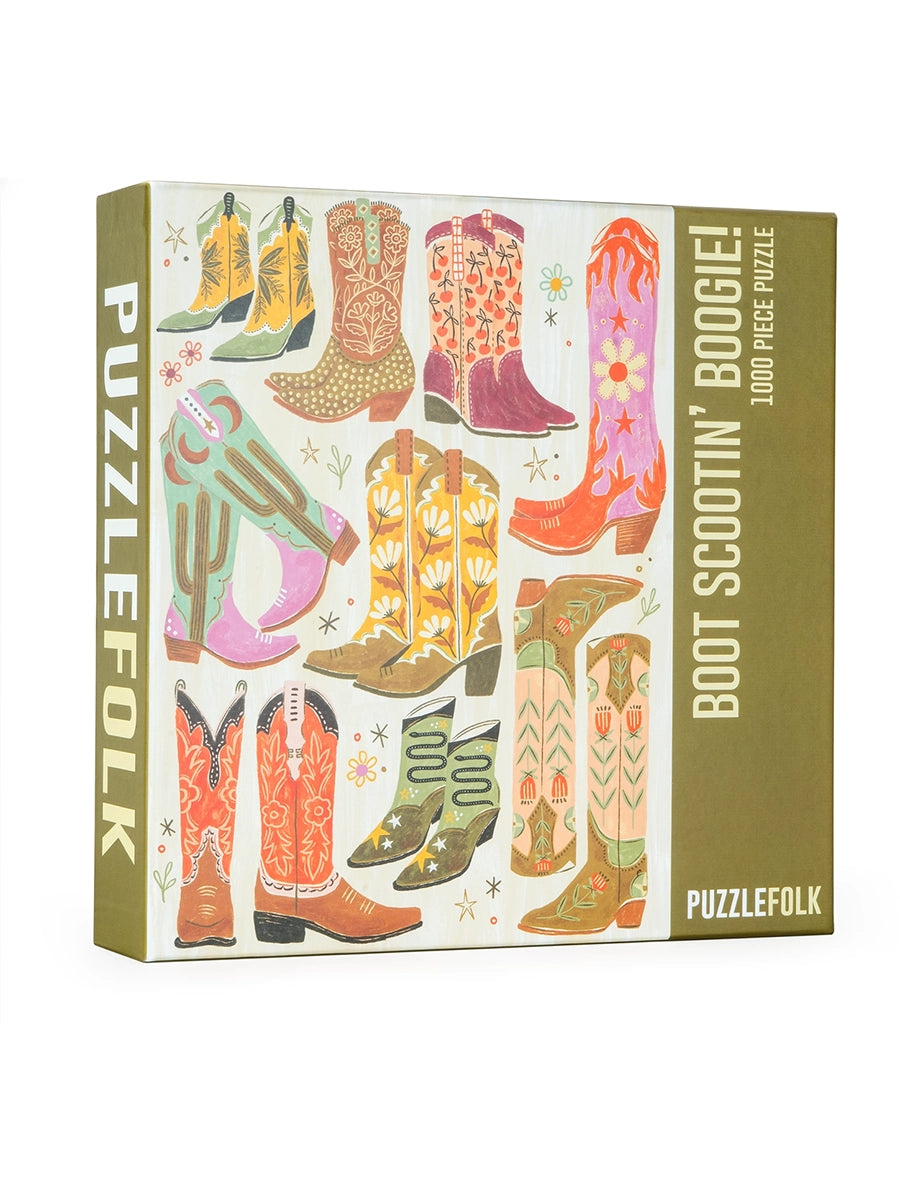 Western Boots Puzzle