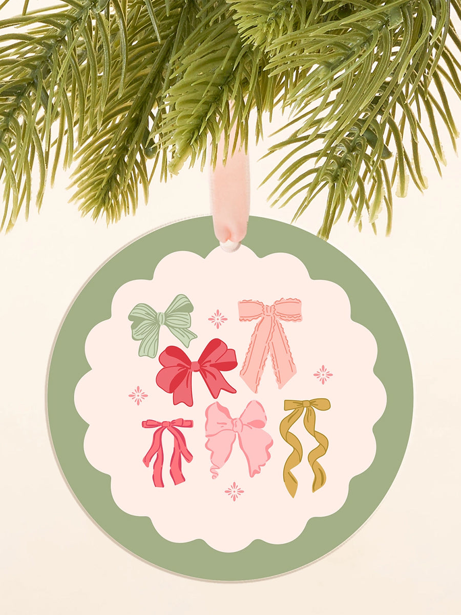 Bows Christmas Ornament