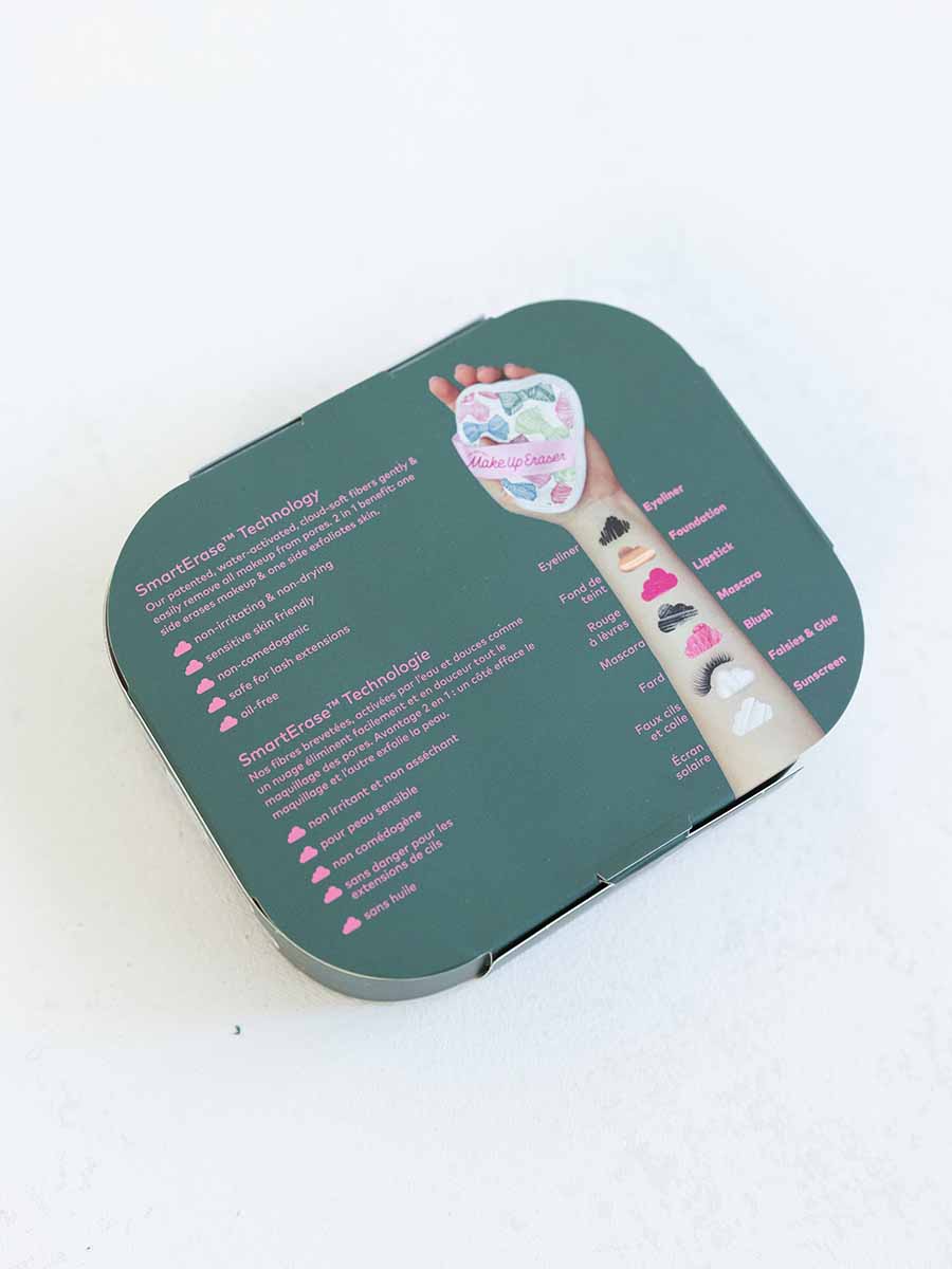 Bow Makeup Erasers, Set of 7