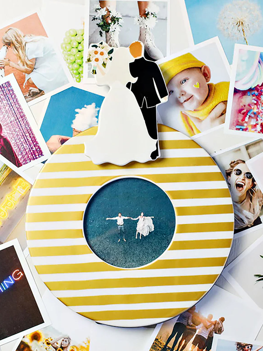 Bride and Groom Happy Everything Home Decor