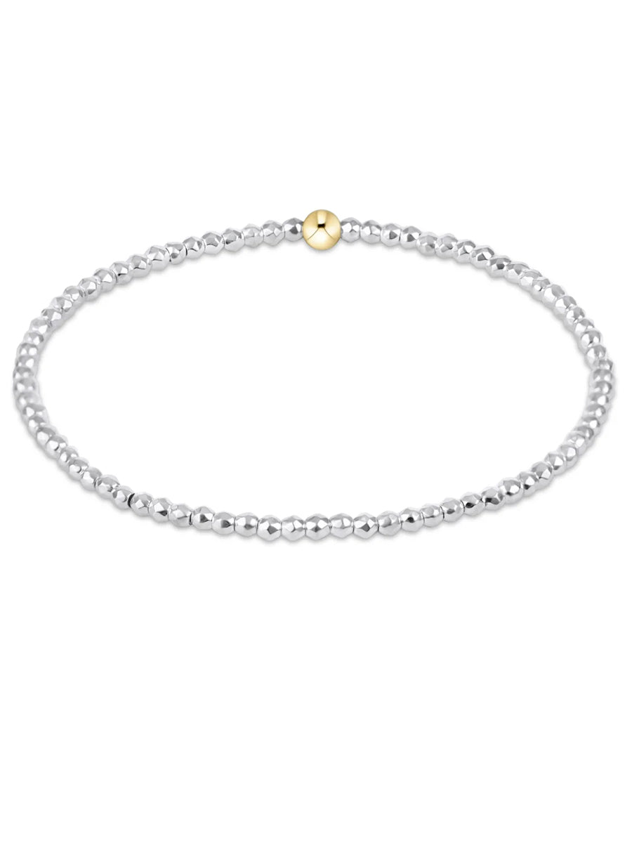 Hematite 2mm Bead Bracelet (3 Colors)