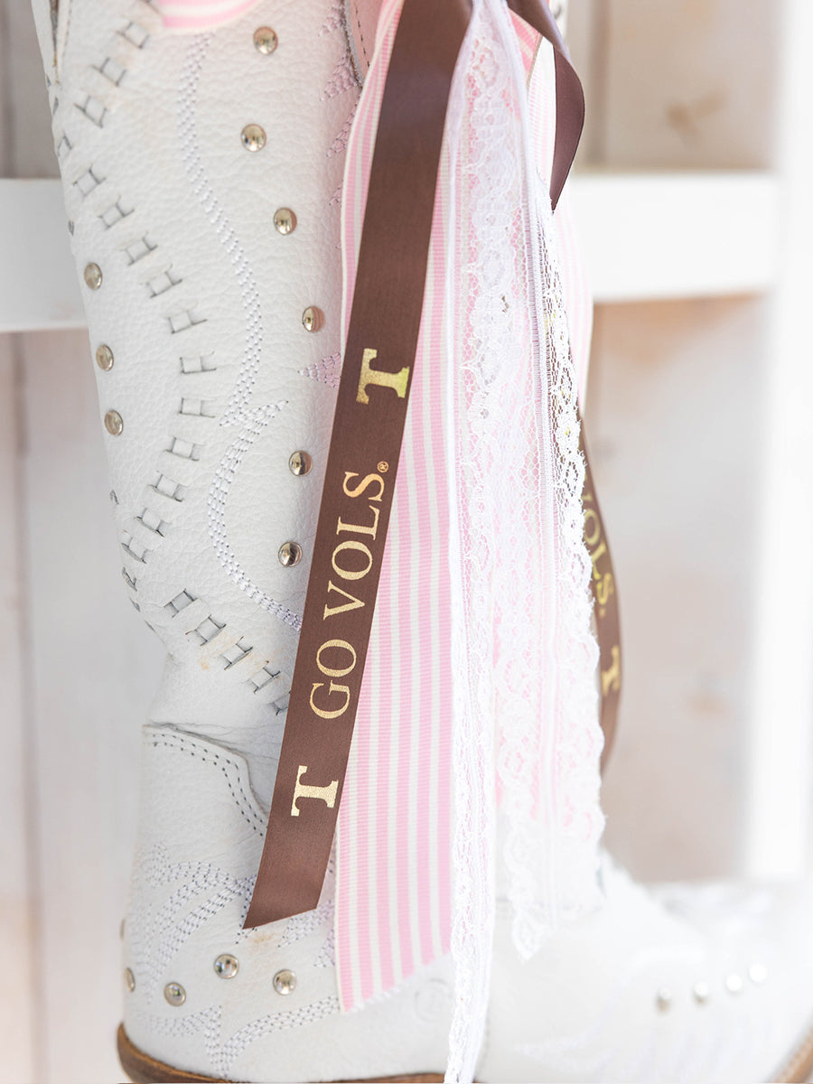 Decorative GO VOLS Boot Bows