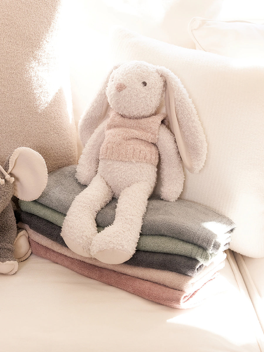 CozyChic® Bunnie Buddie with Vest, Almond/Pink