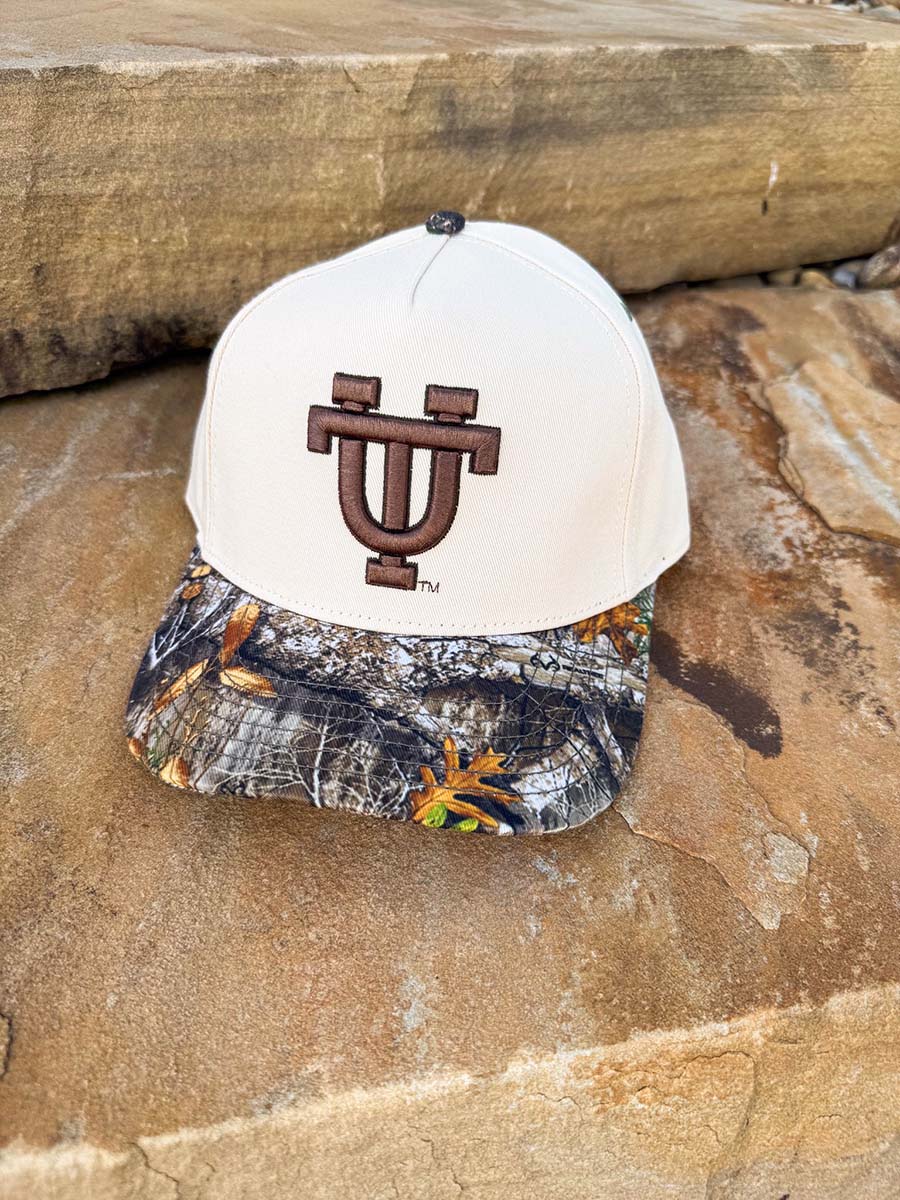 Embroidered UT logo Camo Cap