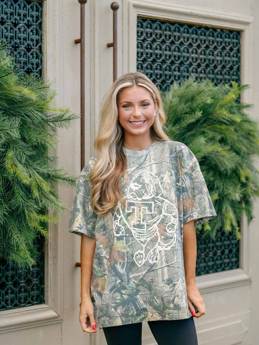 UT Smokey Struts on Camo Tee