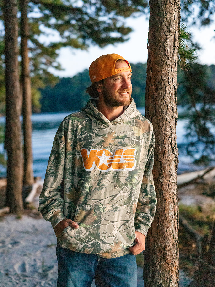 Camo VOLS Star Hoodie Sweatshirt