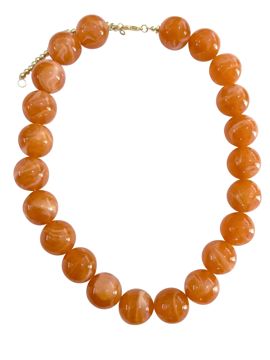 Carter Chunky Beaded Necklace (2 Colors)
