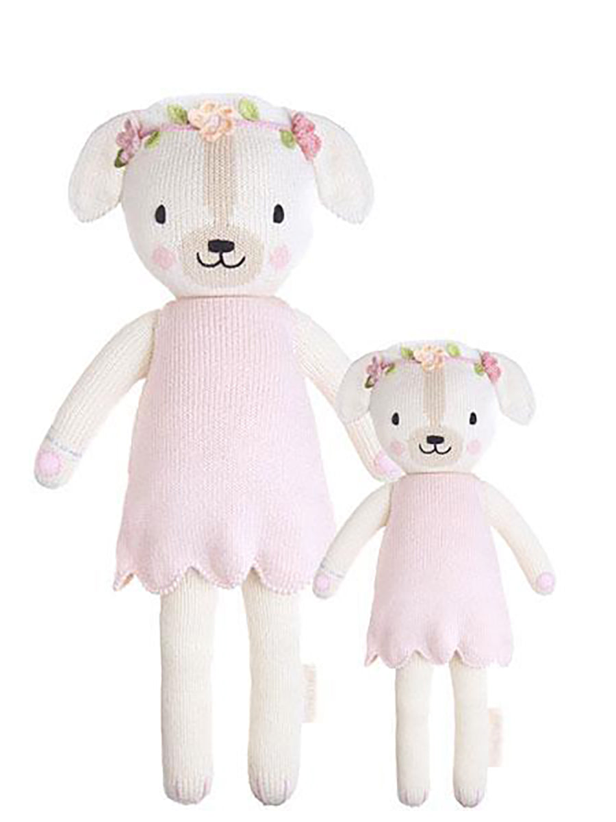 stuffed toy dog knit dolls