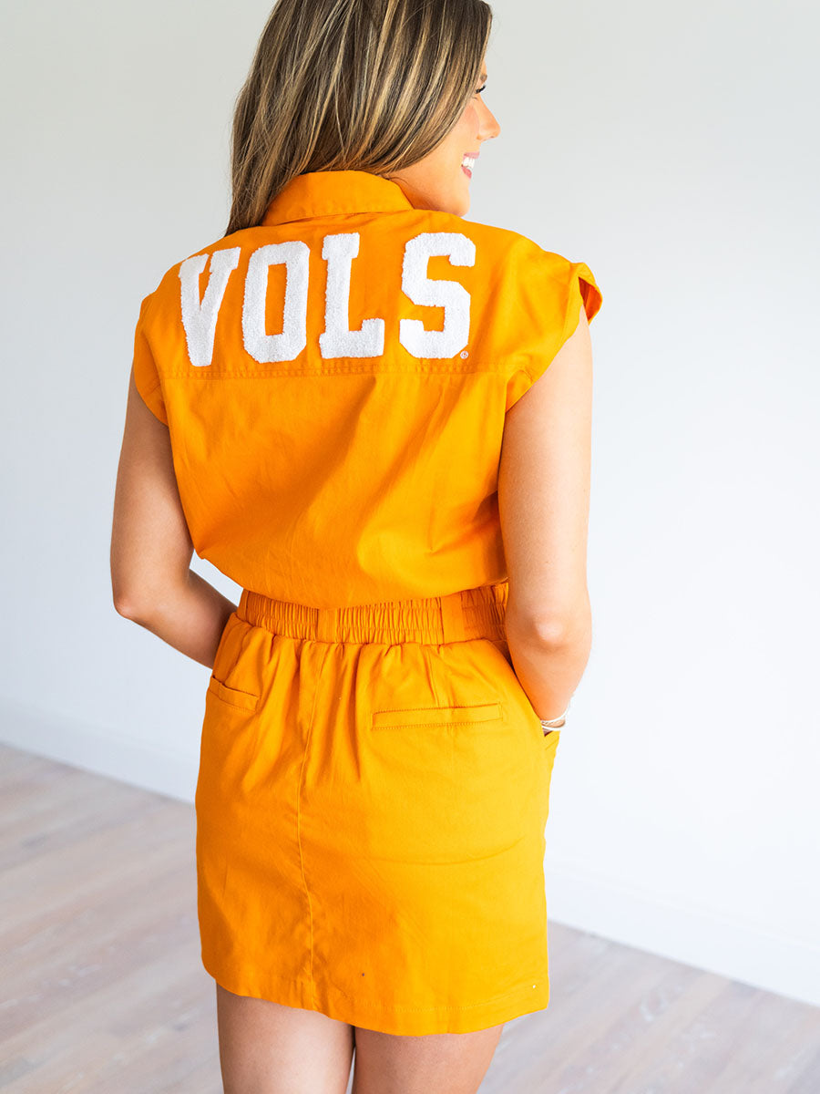 The Vols Orange Varsity Dress