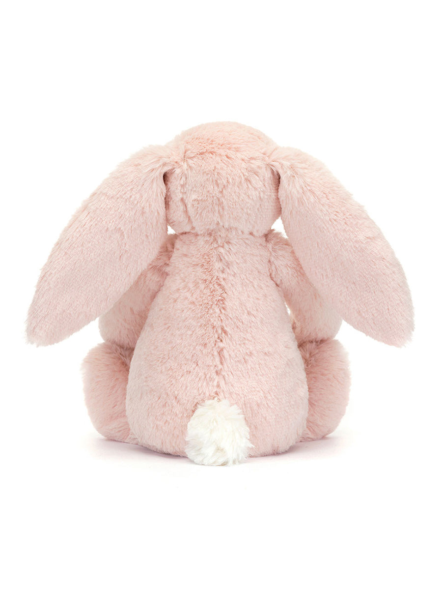 Jellycat pink bunny with white tail