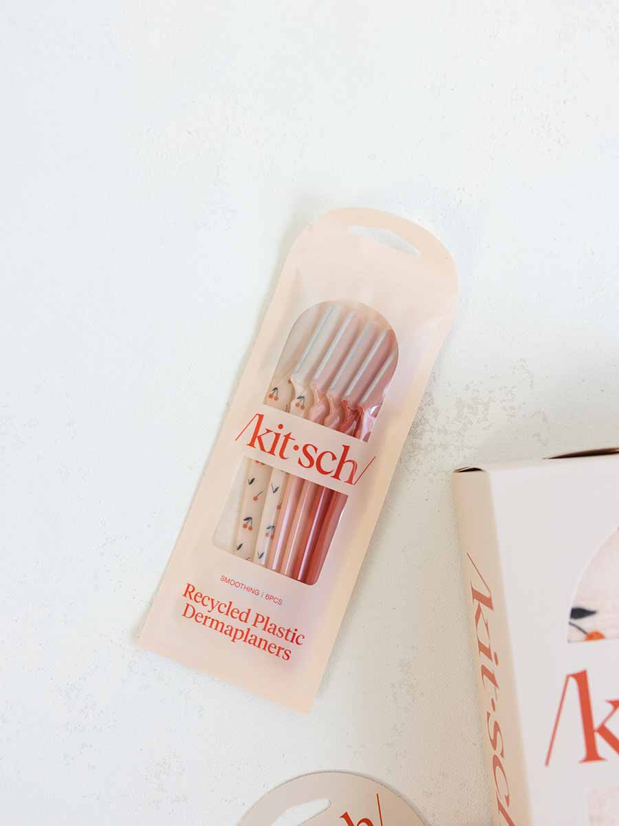 Kitsch Cherry Blossom Dermaplaners, 6pc Set