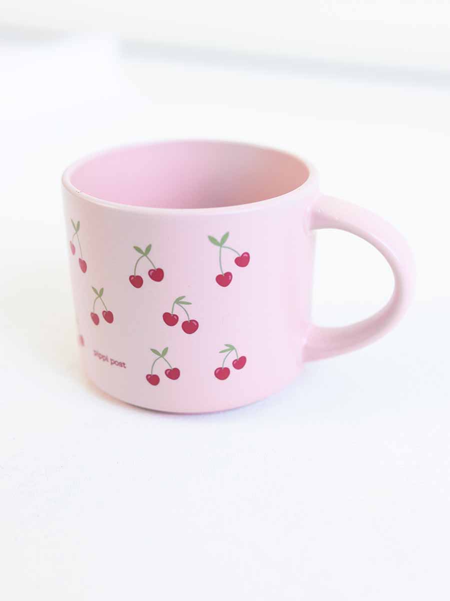 Cherries Large Ceramic Mug