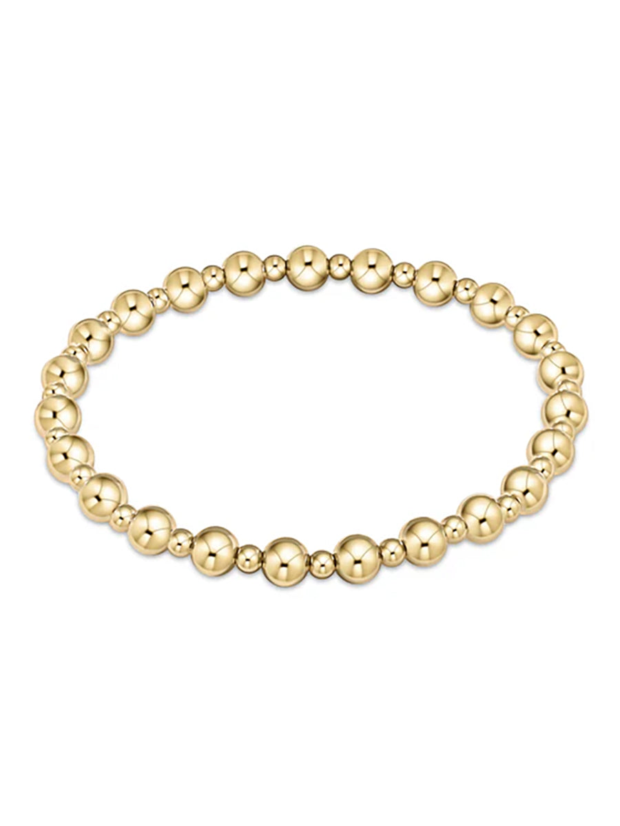 Extends Classic Grateful Gold Bracelet, 5mm