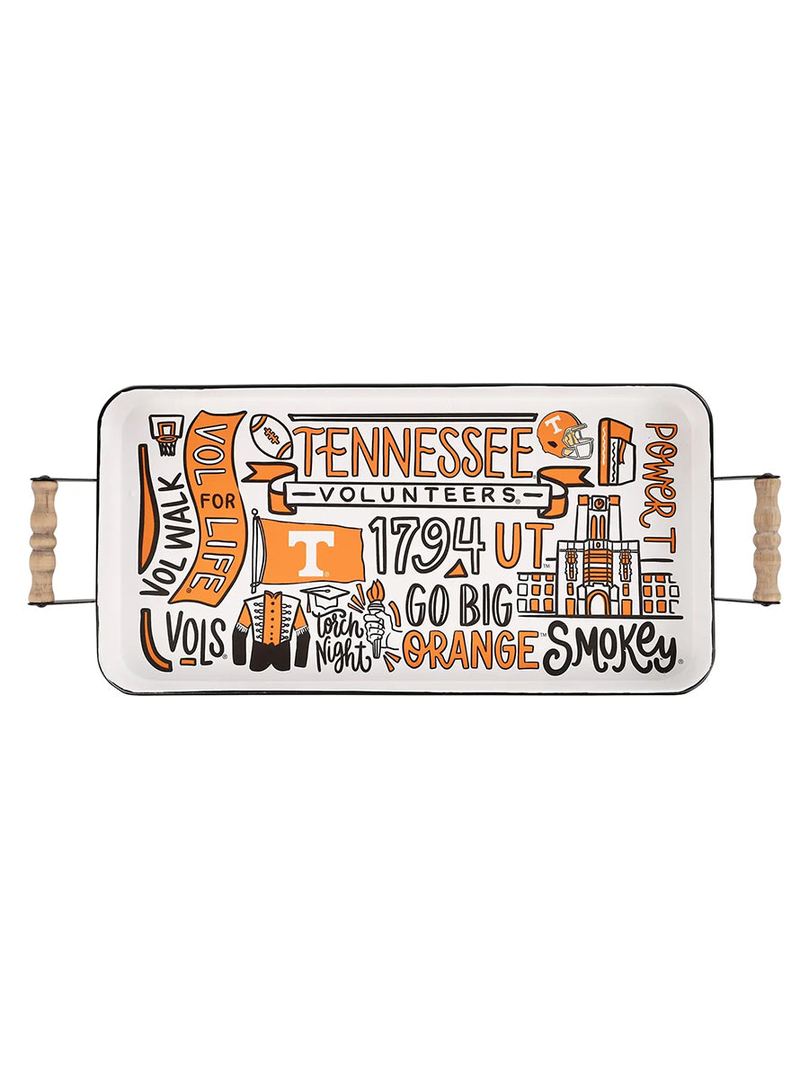 UT Volunteers Serving Tray