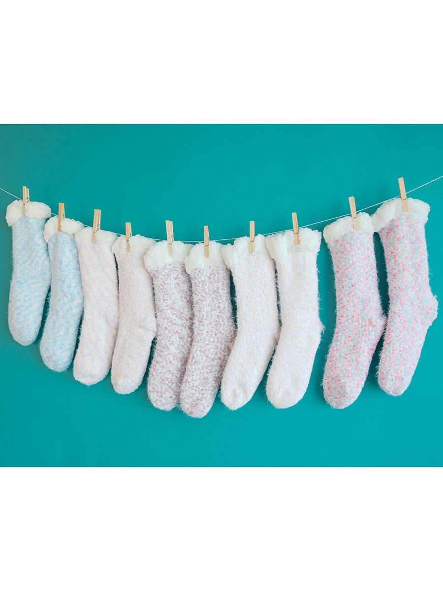 Fuzzy Slipper Socks