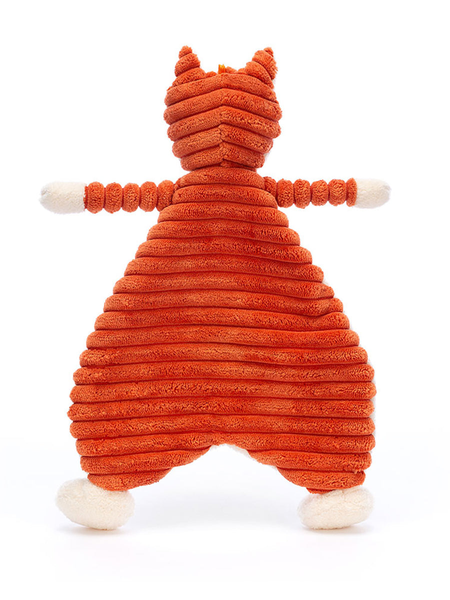 corduroy textured newborn plush fox