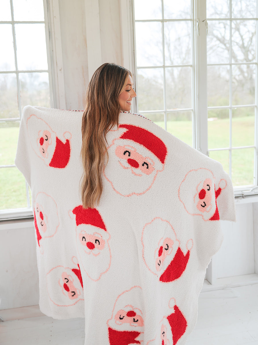 Santa Throw Blanket *Doorbuster*