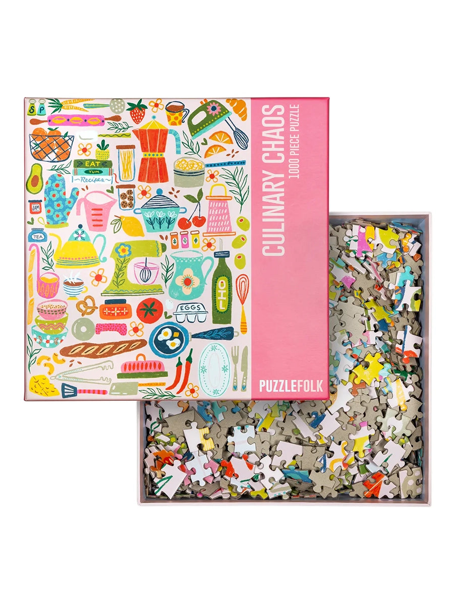 Culinary Chaos 1000 Piece Puzzle