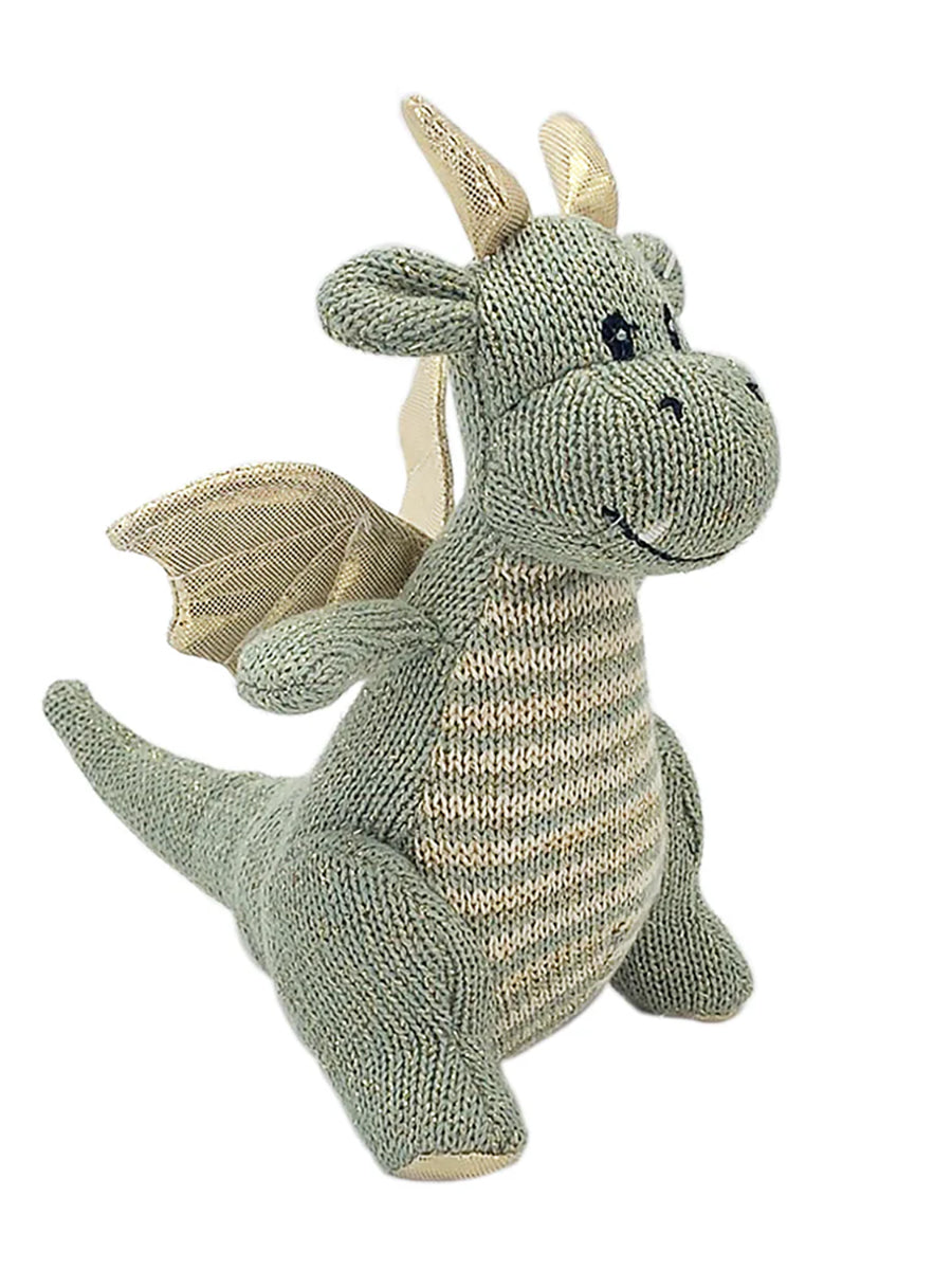 Dax Dragon Knit Rattle - Southern Made