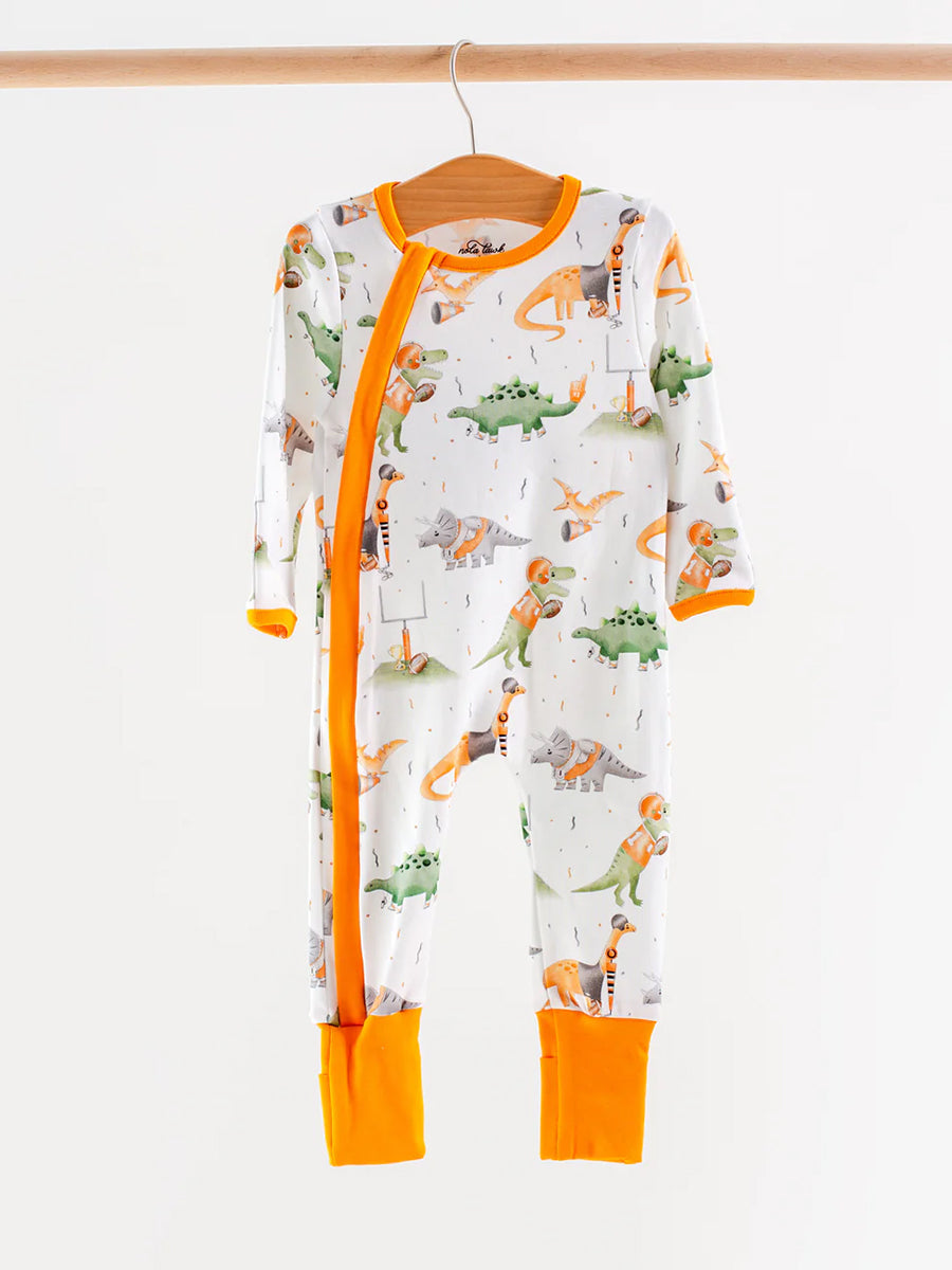 Tennessee Dino All-Stars Zip Up Pajamas