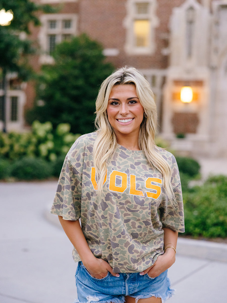Duck Camo "VOLS” Short-Sleeve T-Shirt