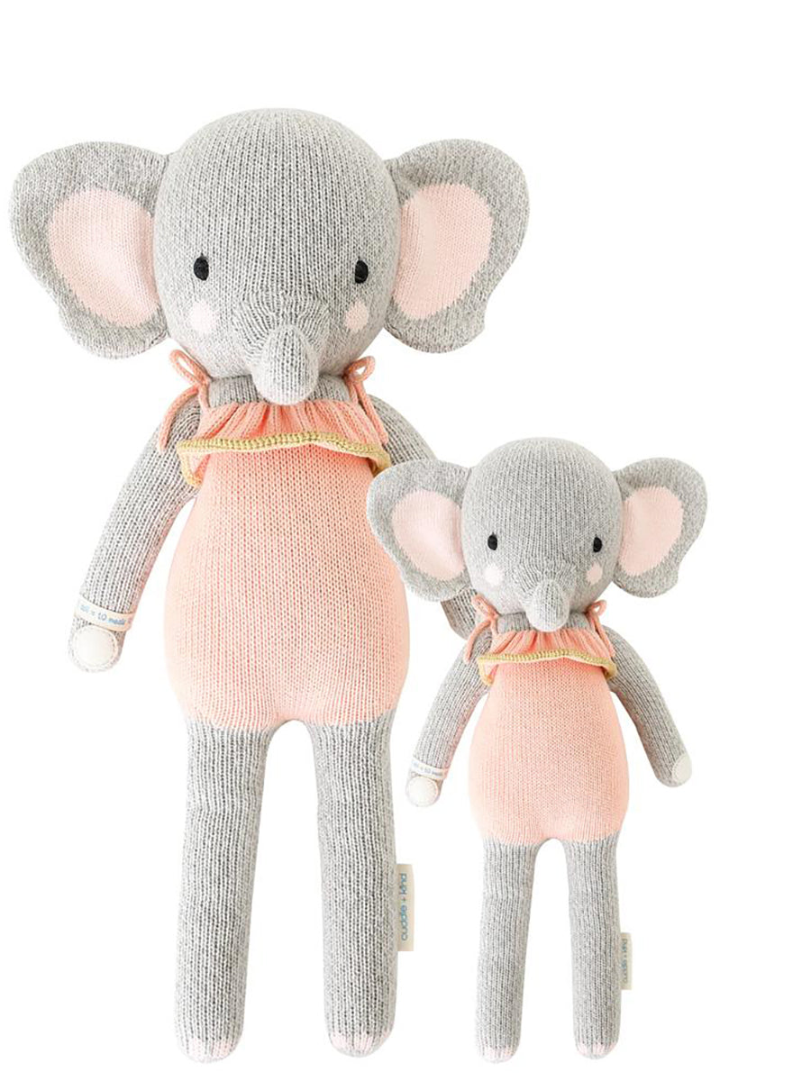big and small elephant stuffed toys