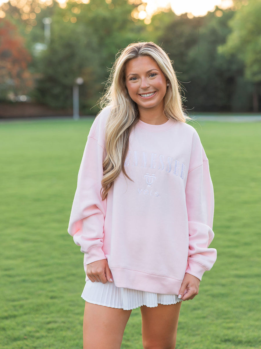 Tennessee VOLS Light Pink Sweatshirt