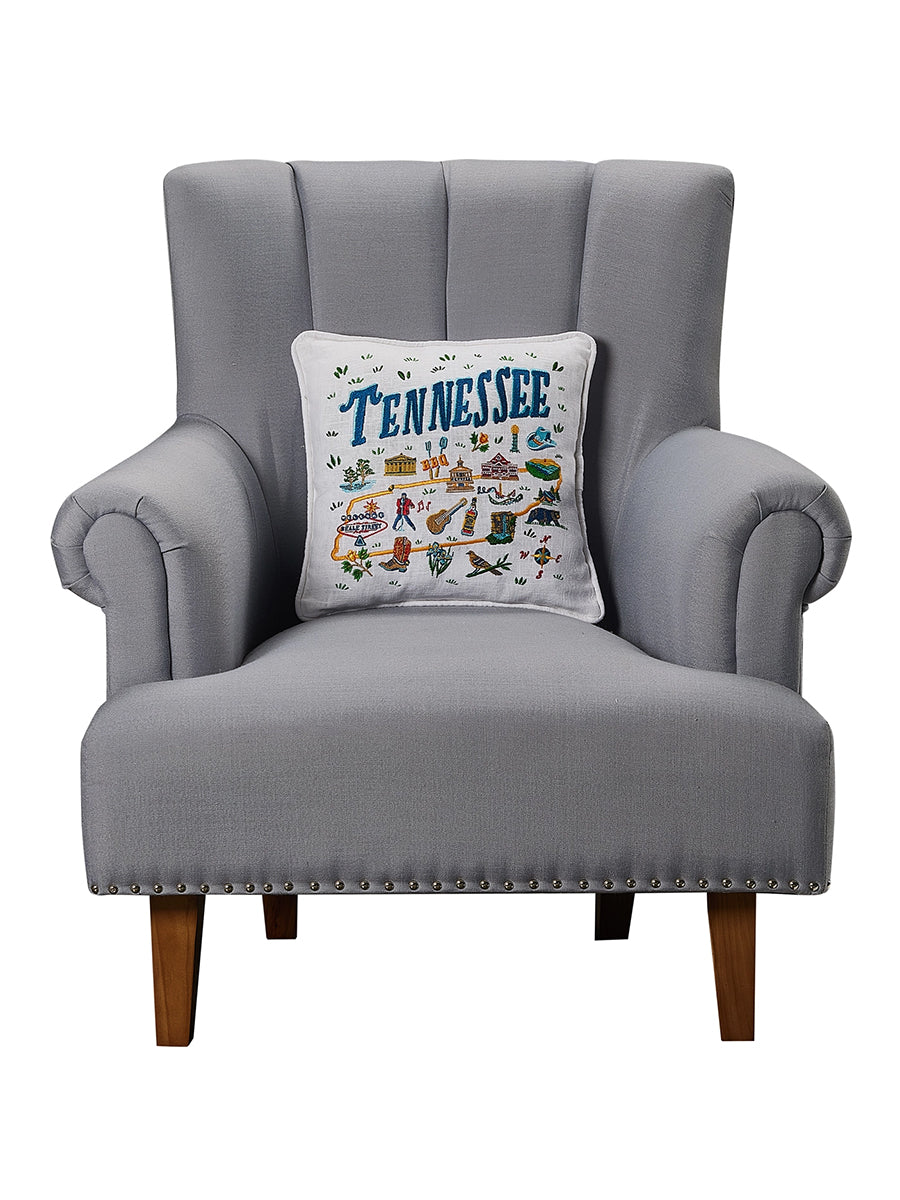 Tennessee Colorful Home Décor Pillow