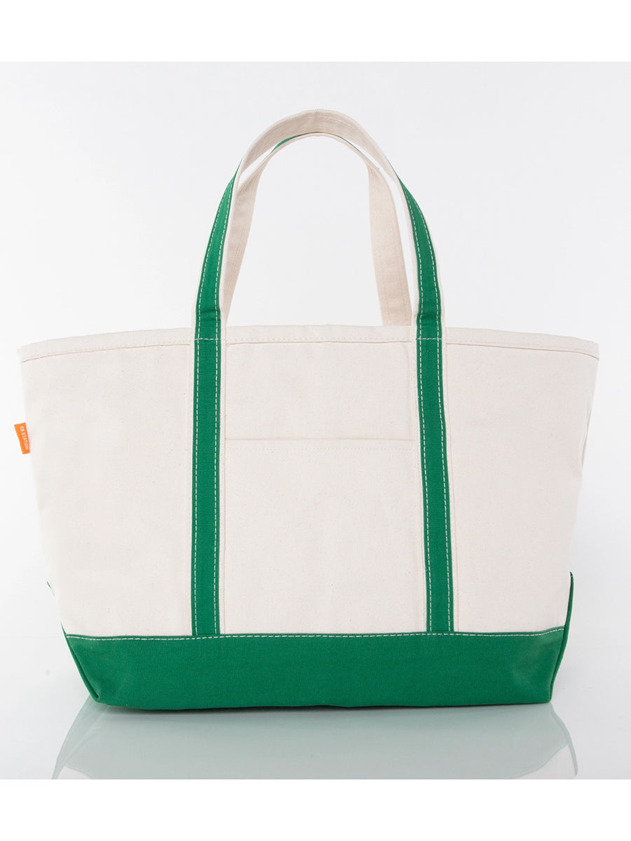 Large Green Tote Bag