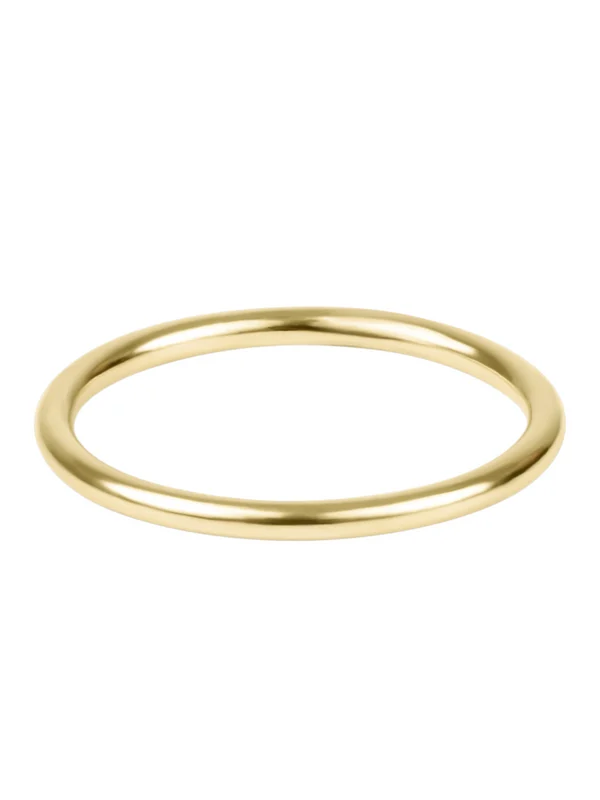 Classic Gold Thin Band Ring