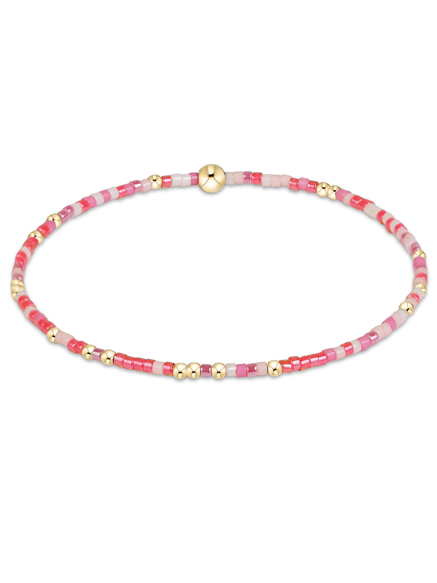 E.Newton Pink Beads '26 Bracelet
