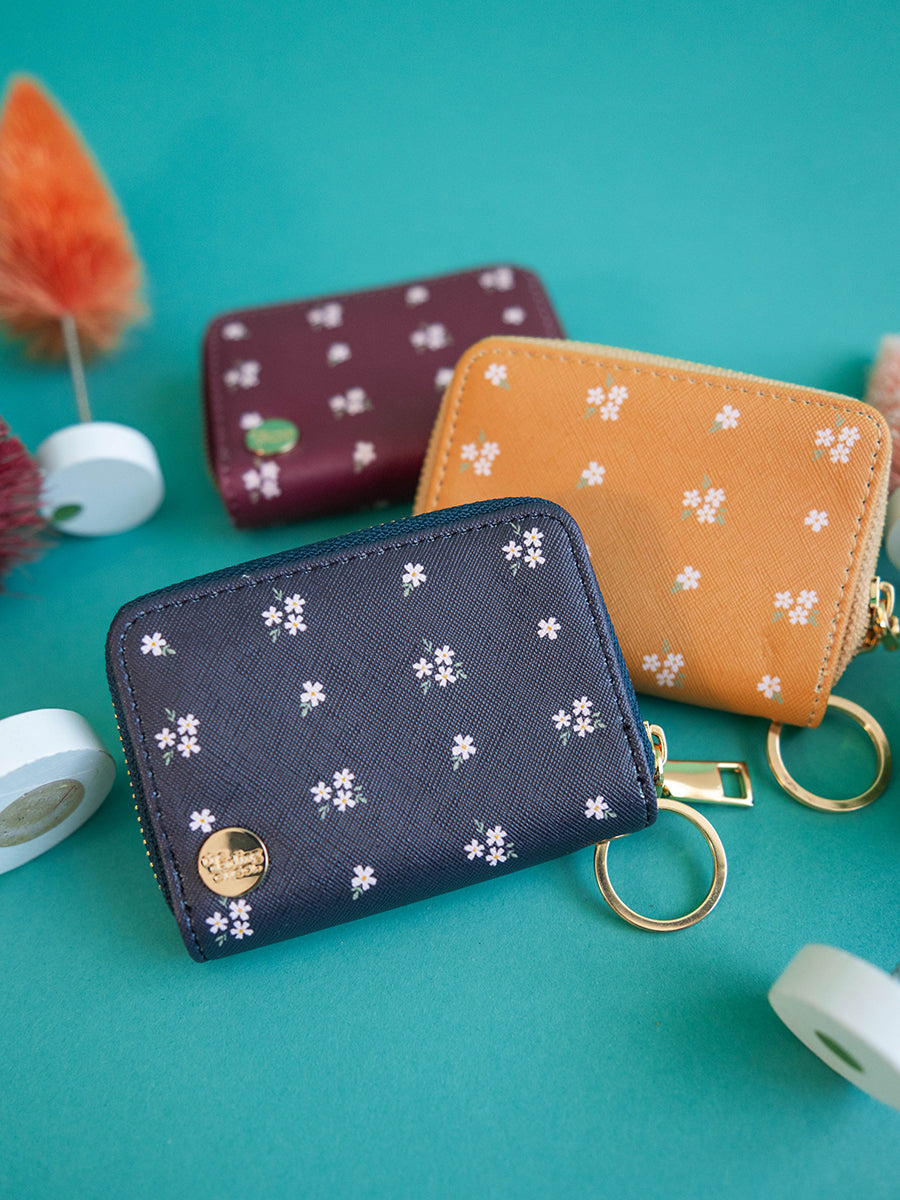 Pretty Posies Zip-Around Wallet