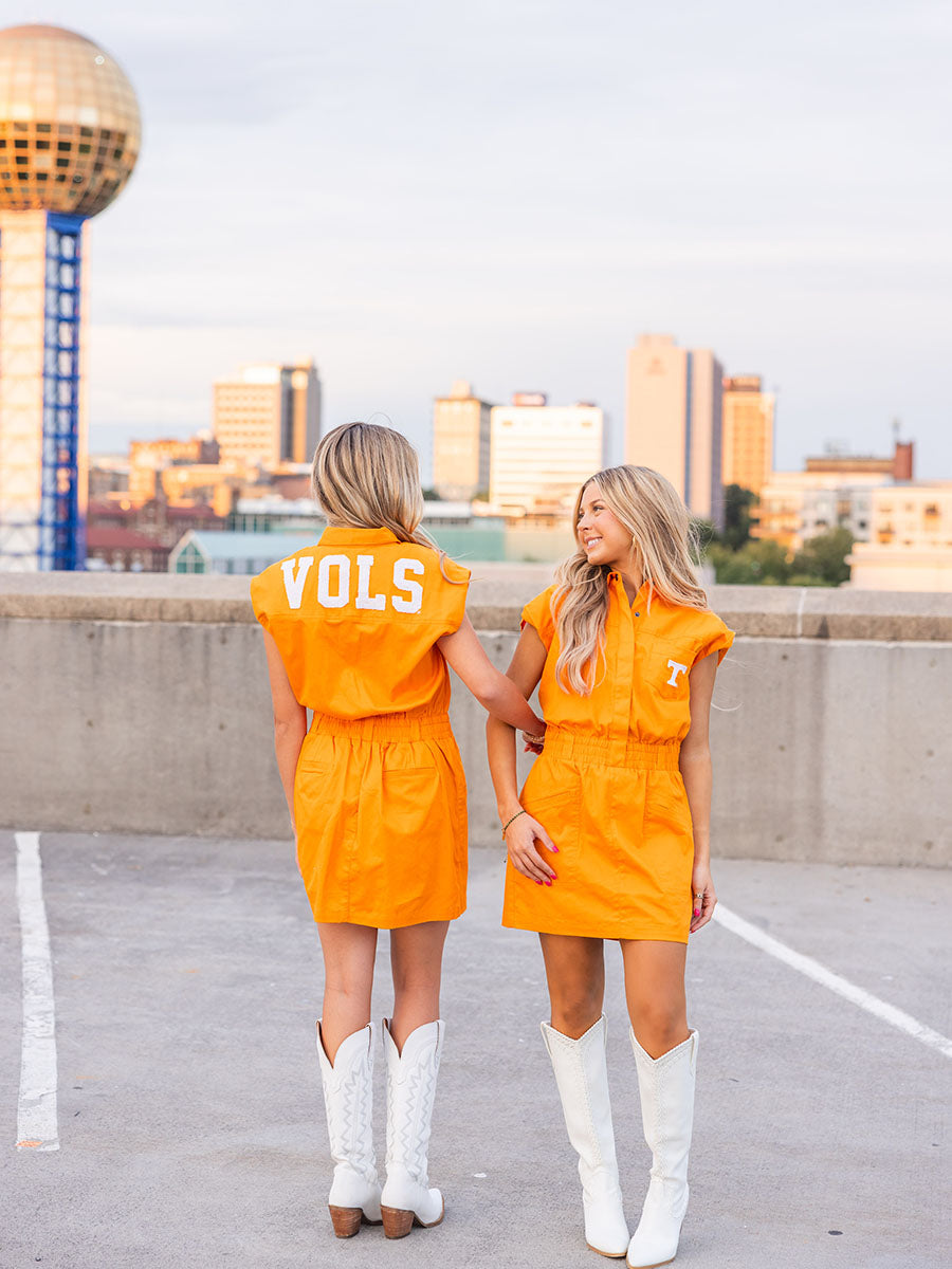 The Vols Orange Varsity Dress