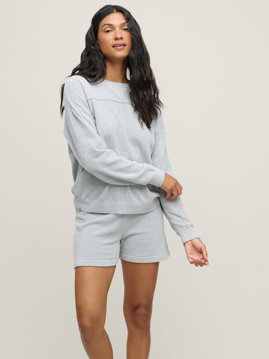 CozyChic Ultra Lite® Seamed Pullover and Short Set (3 Colors)