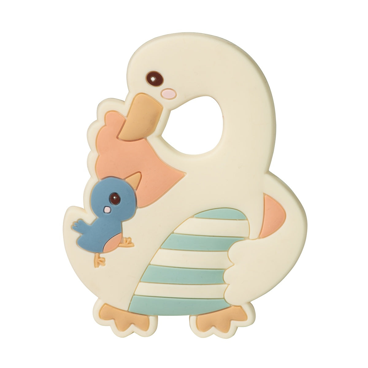 Silicone Goose Baby Teether