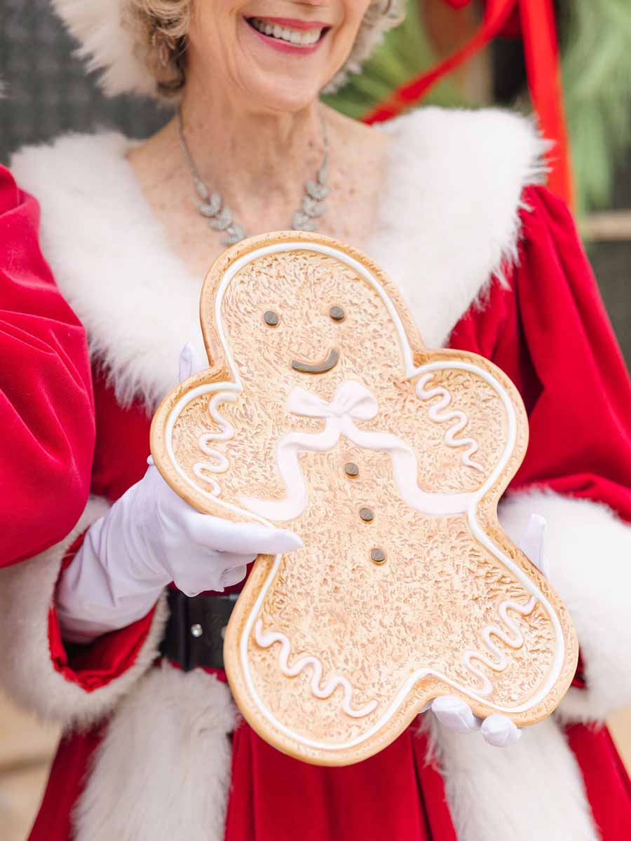 Gingerbread Man Platter