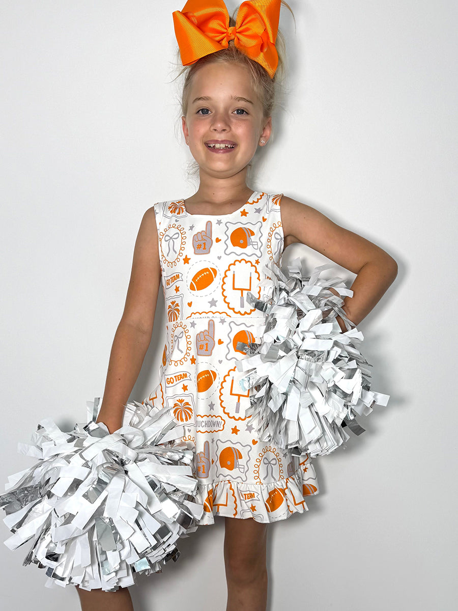 Tennessee GO TEAM cheerleading dress