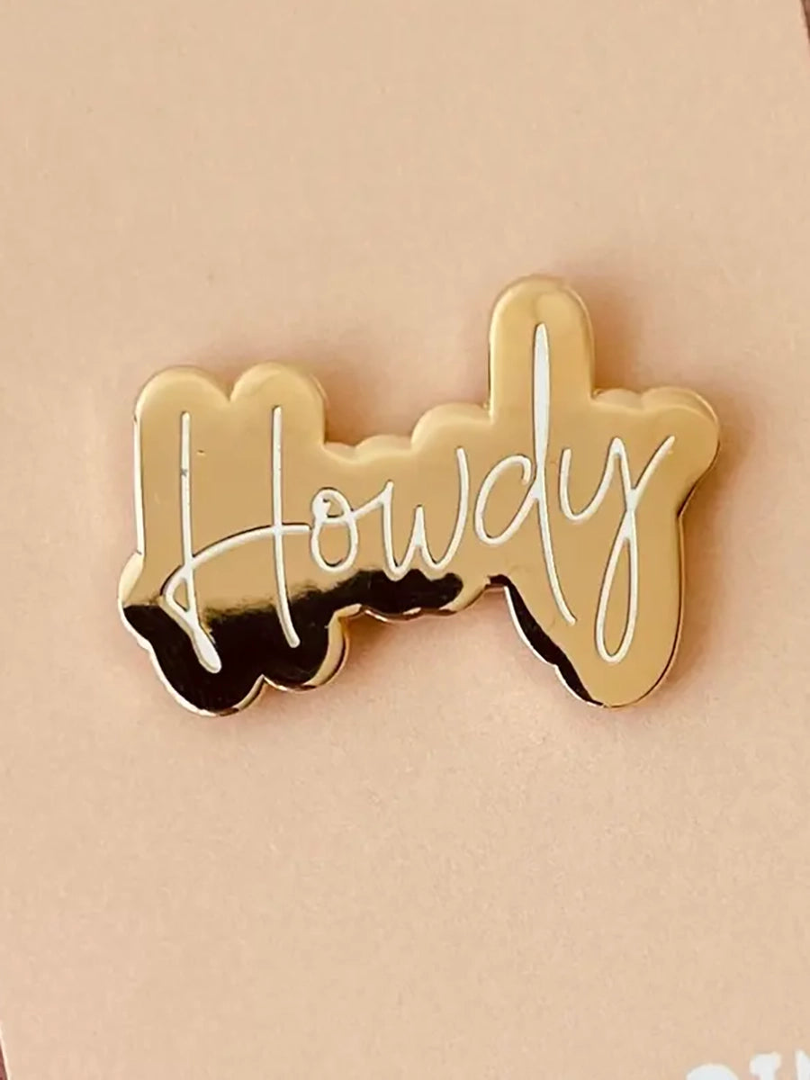 Howdy pin