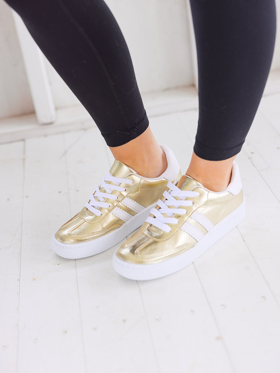 Miel 79 Gold Sneakers