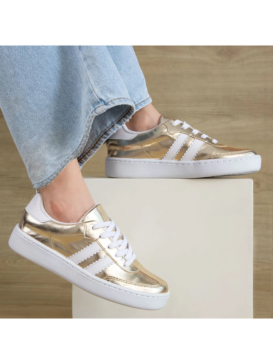 Miel 79 Gold Sneakers