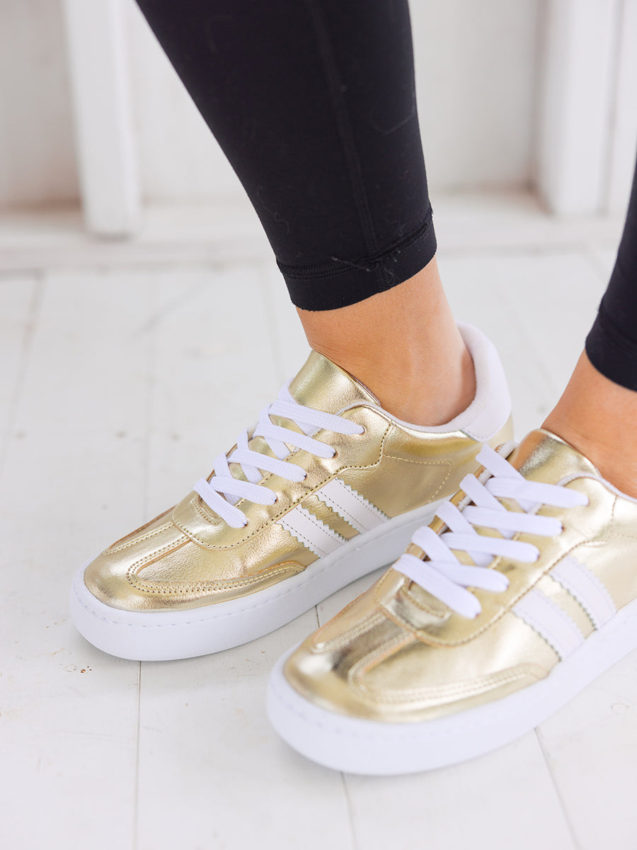 Miel 79 Gold Sneakers