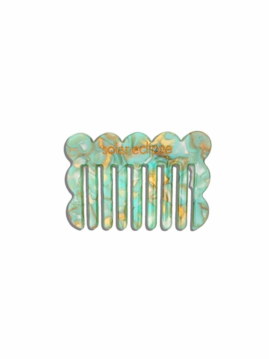Mint Green Hair Comb