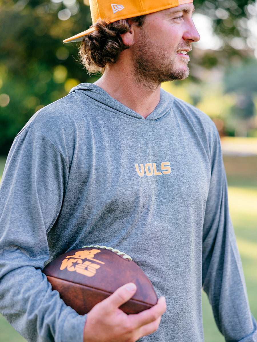 Mens "VOLS" Performance Hooded T-Shirt
