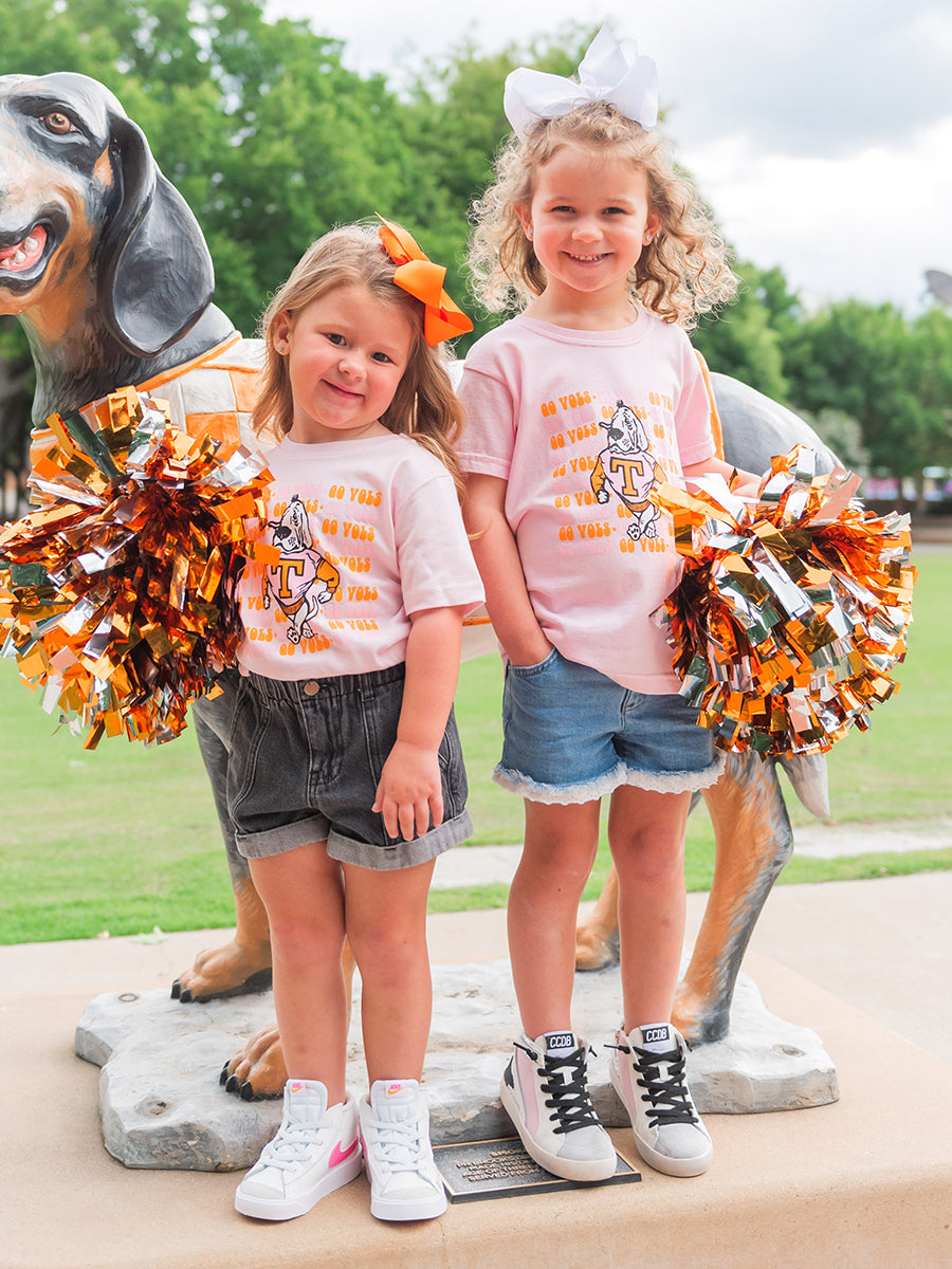 Pink "Go Vols" Smokey Struts Short-Sleeve T-Shirt, Toddler & Youth