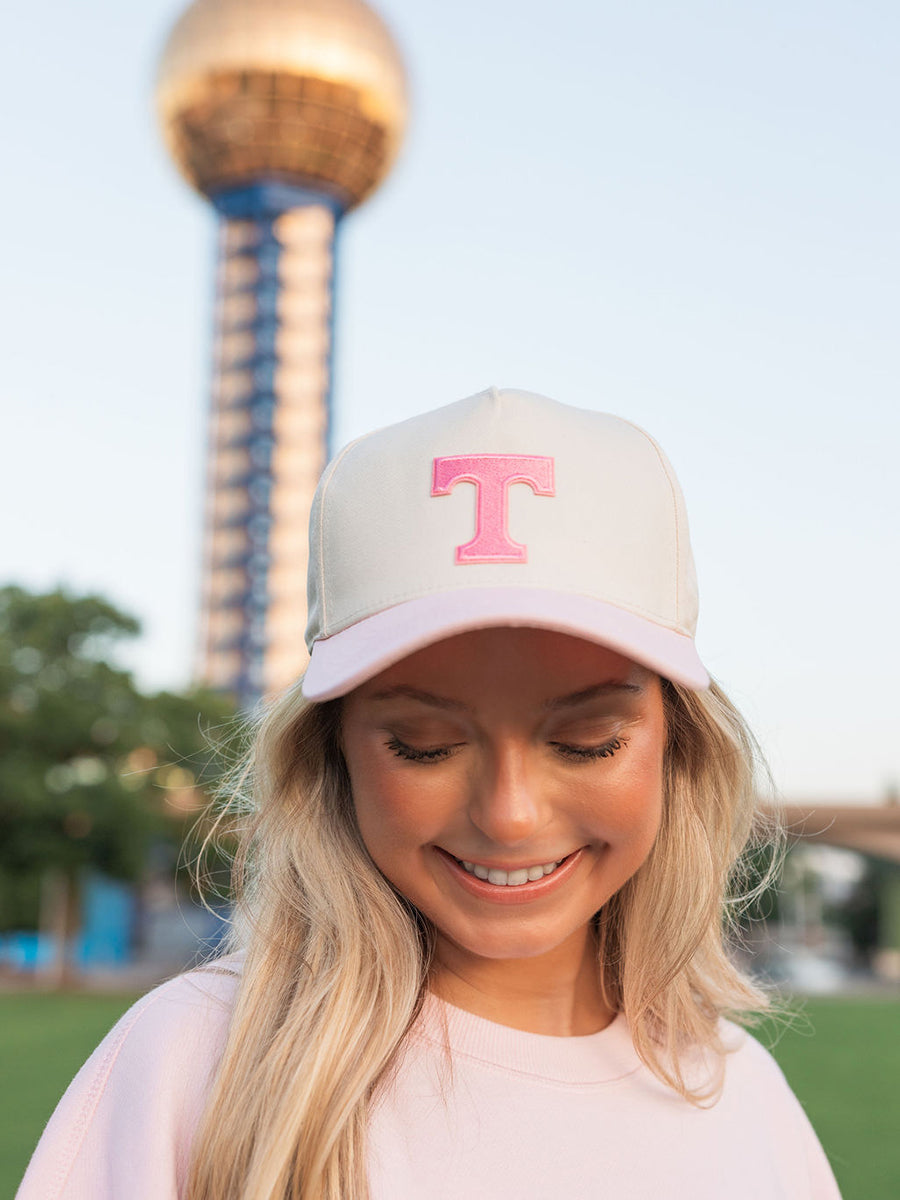 Pink Tennessee Power T Trucker Cap